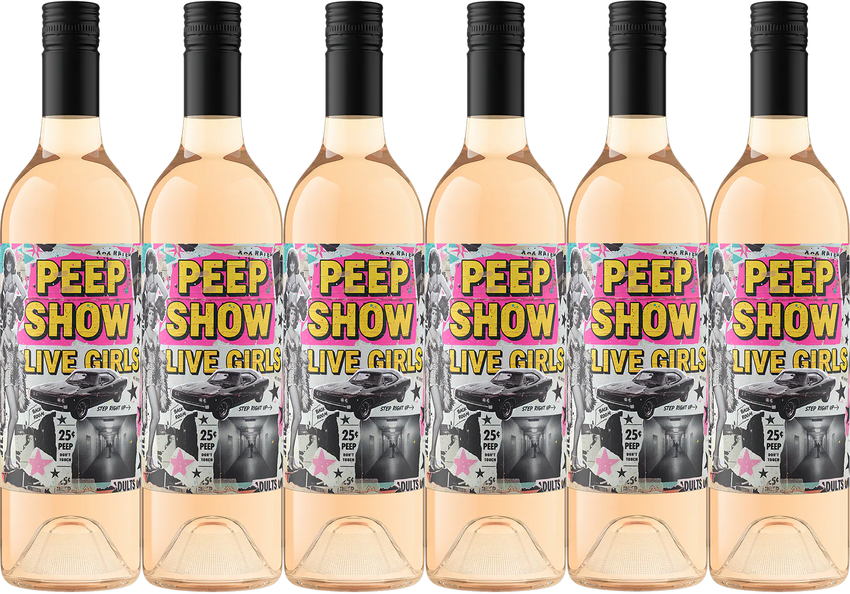 6 Tank Garage Wine Peep Show California 750ml Front 2025 Super HD no Shadow