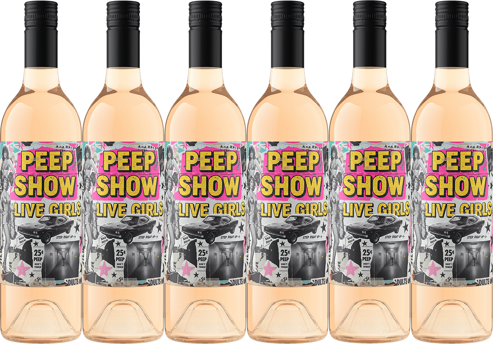 6 Tank Garage Wine Peep Show California 750ml Front 2025 Super HD no Shadow