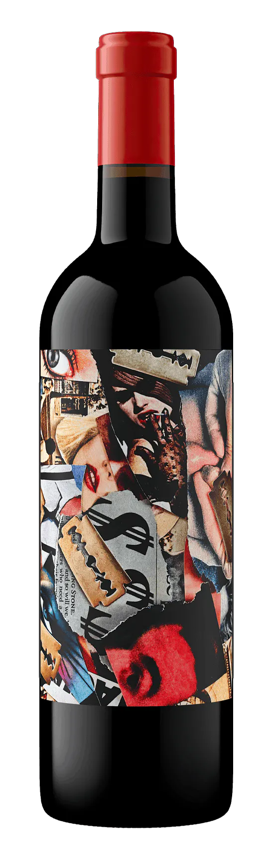 Dirty Looks wine bottle