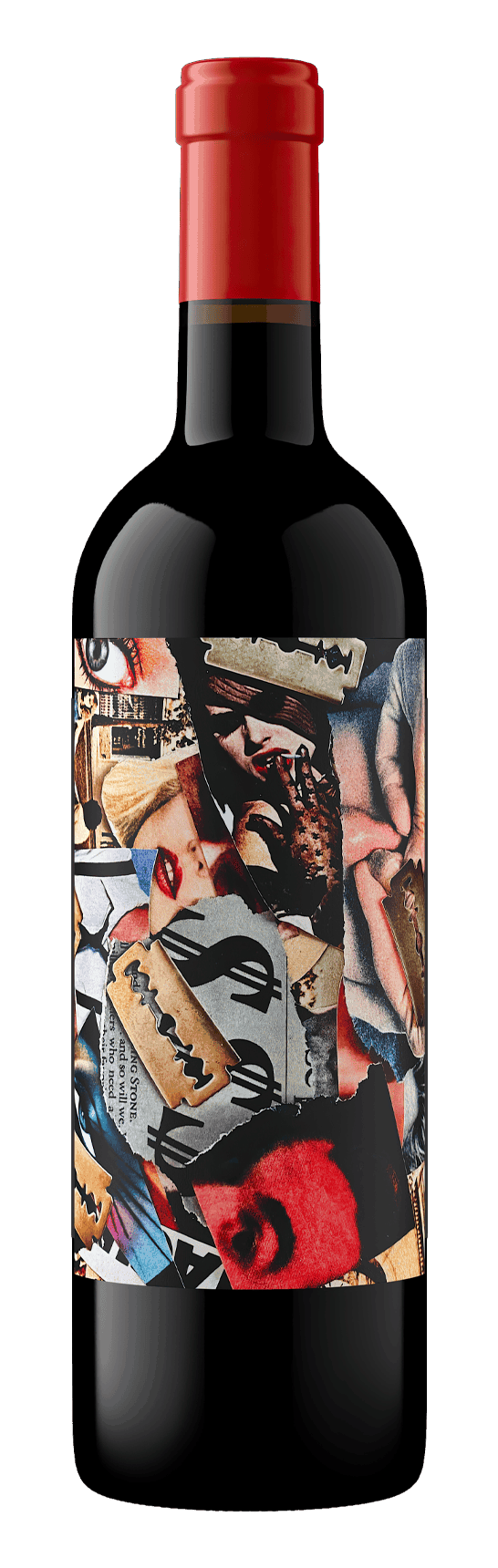 Dirty Looks wine bottle