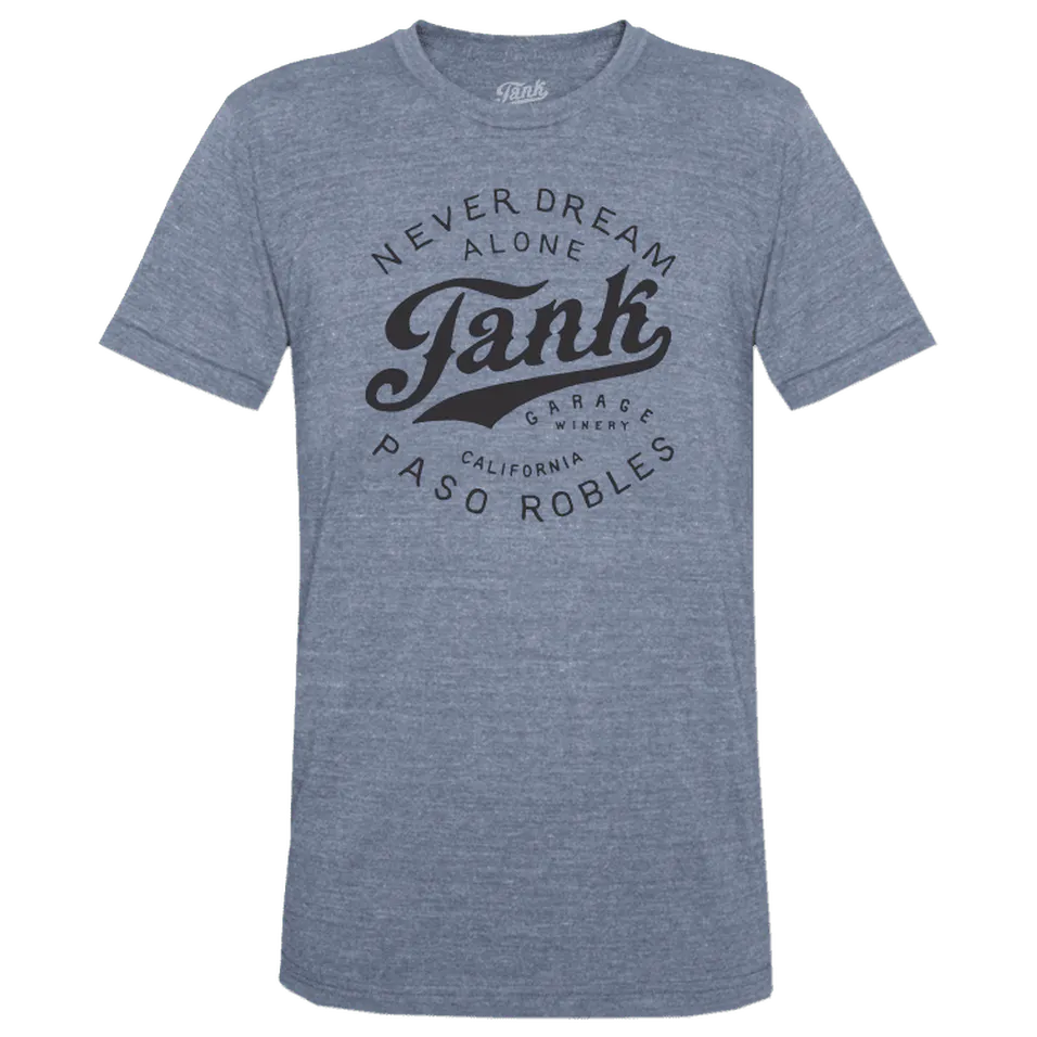 Paso Robles Logo T Shirt Grey