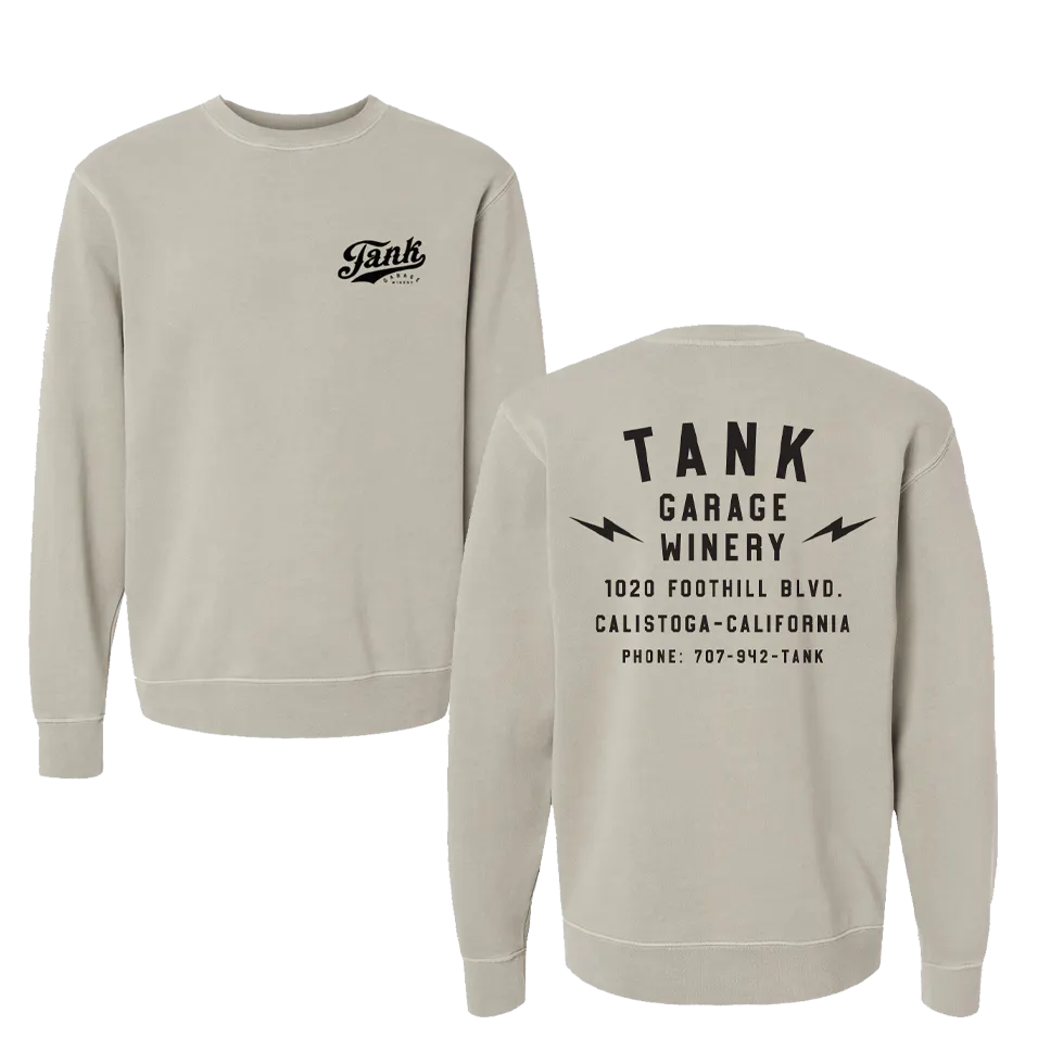 Service Crew Sweatshirt Cement