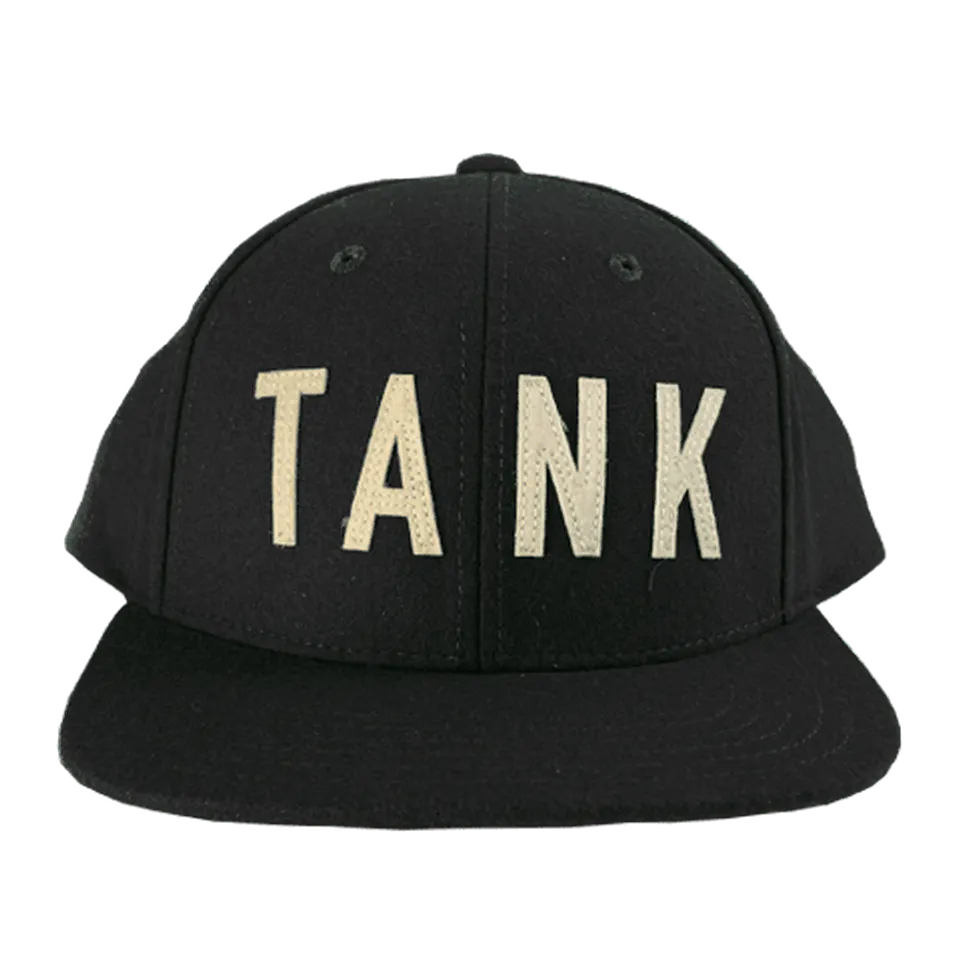 Wool Throwback Hat Black