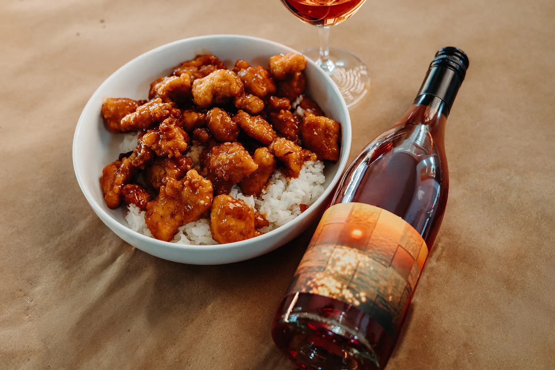 A slow burn orange chicken 1