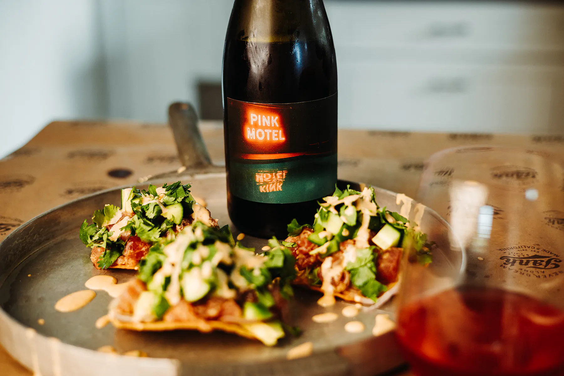 Ahi tuna tostada