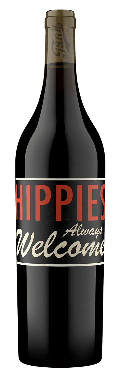 Hippies Welcome bottle